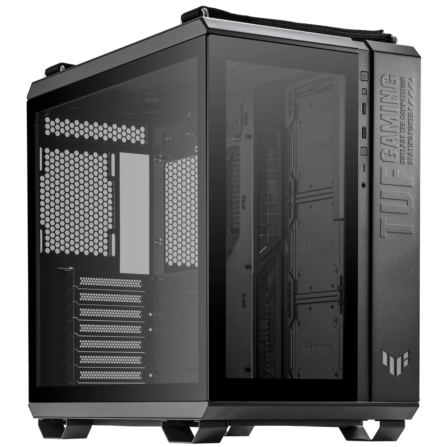 Case ASUS GT502 NEGRO GAMING ATX USB 8R LADO VIDRIO TEMPLADO