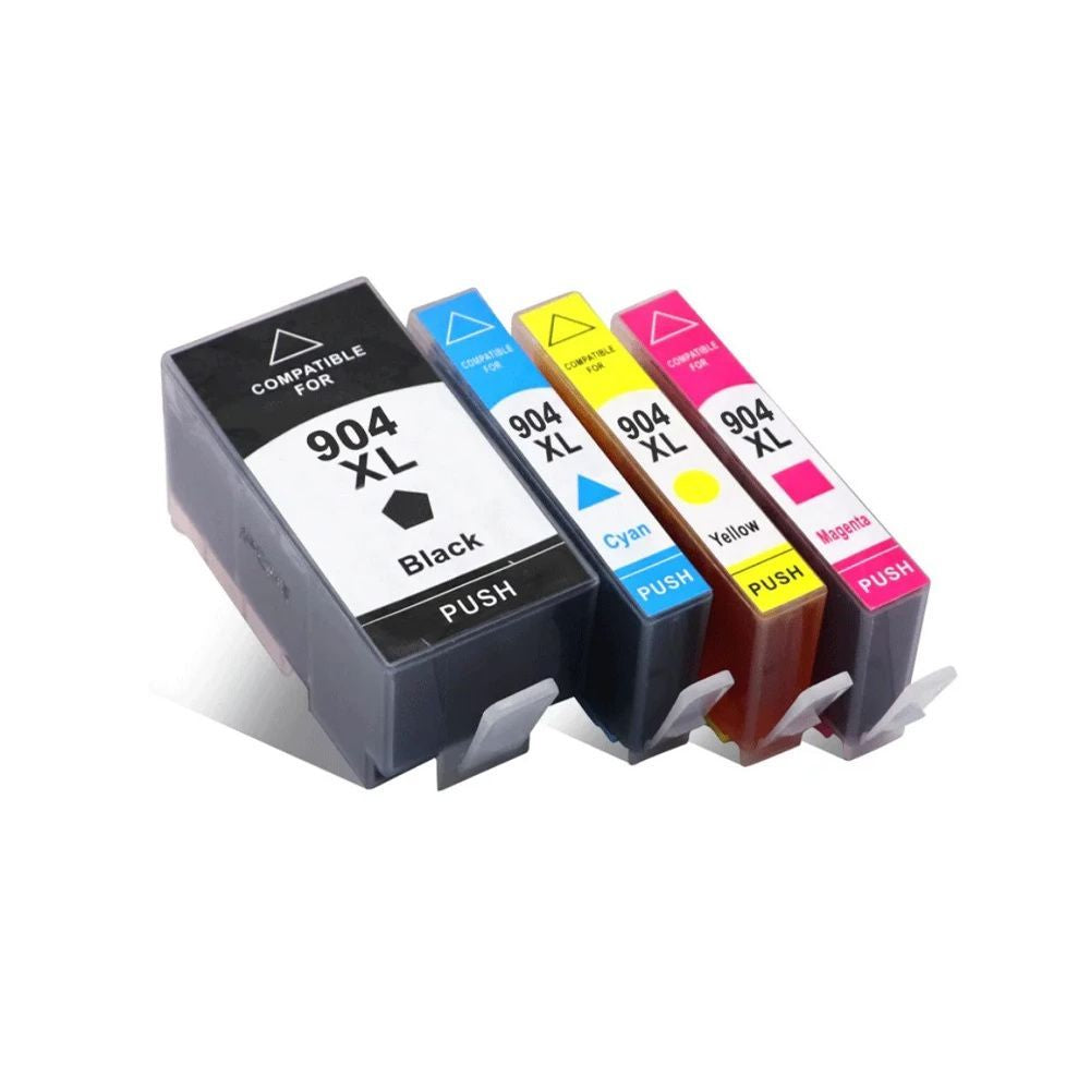 Cartucho HP 904XL Impresora 6950 6960 6970 J7K34A PACK X4
