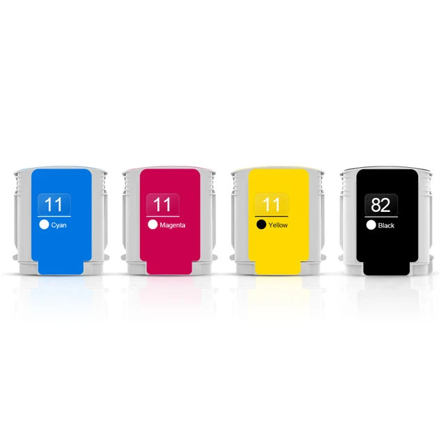 Cartucho Compatible Hp Pack x4 82 11 Designjet 111 111R