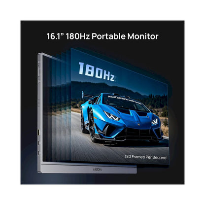 MONITOR PORTÁTIL ARZOPA Z3FC 16.1" 2.5K 180HZ IPS 107% sRGB USB C HDMI DEX ULTRALIGERO