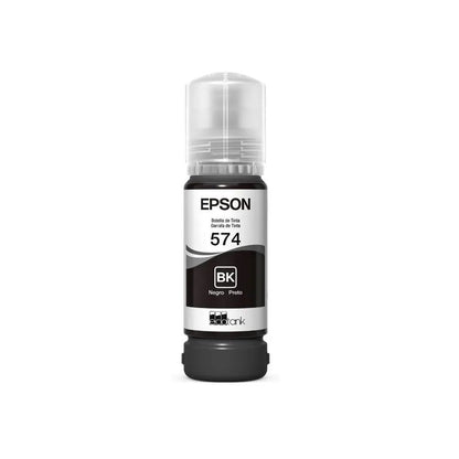 Botella Tinta Epson 574 T574 NEGRO Ecotank L8050 L18050 T574120-AL
