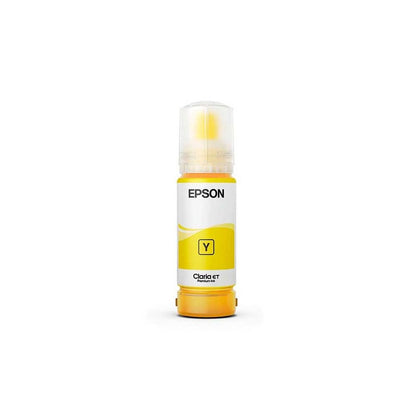 Botella tinta EPSON T555 AMARILLO L8160 L8180 ORIGINAL T555420-AL
