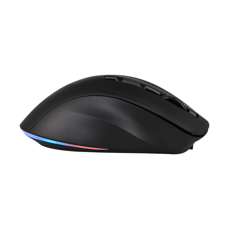 MOUSE GAMER TEROS TE-5168N CABLE USB 64000 DPI 7 BOTONES