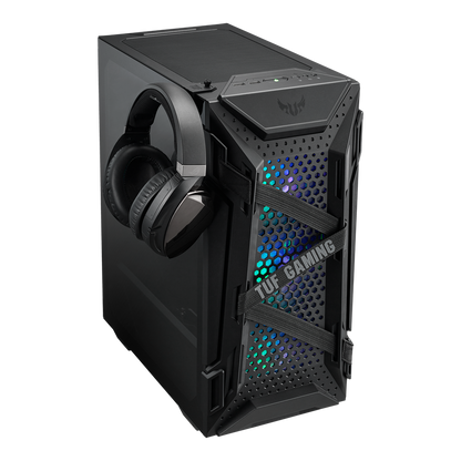 CASE GAMER ASUS TUF GT301 NEGRO ATX MID TOWER USB 3.1 SIN FUENTE - 7 RANURAS