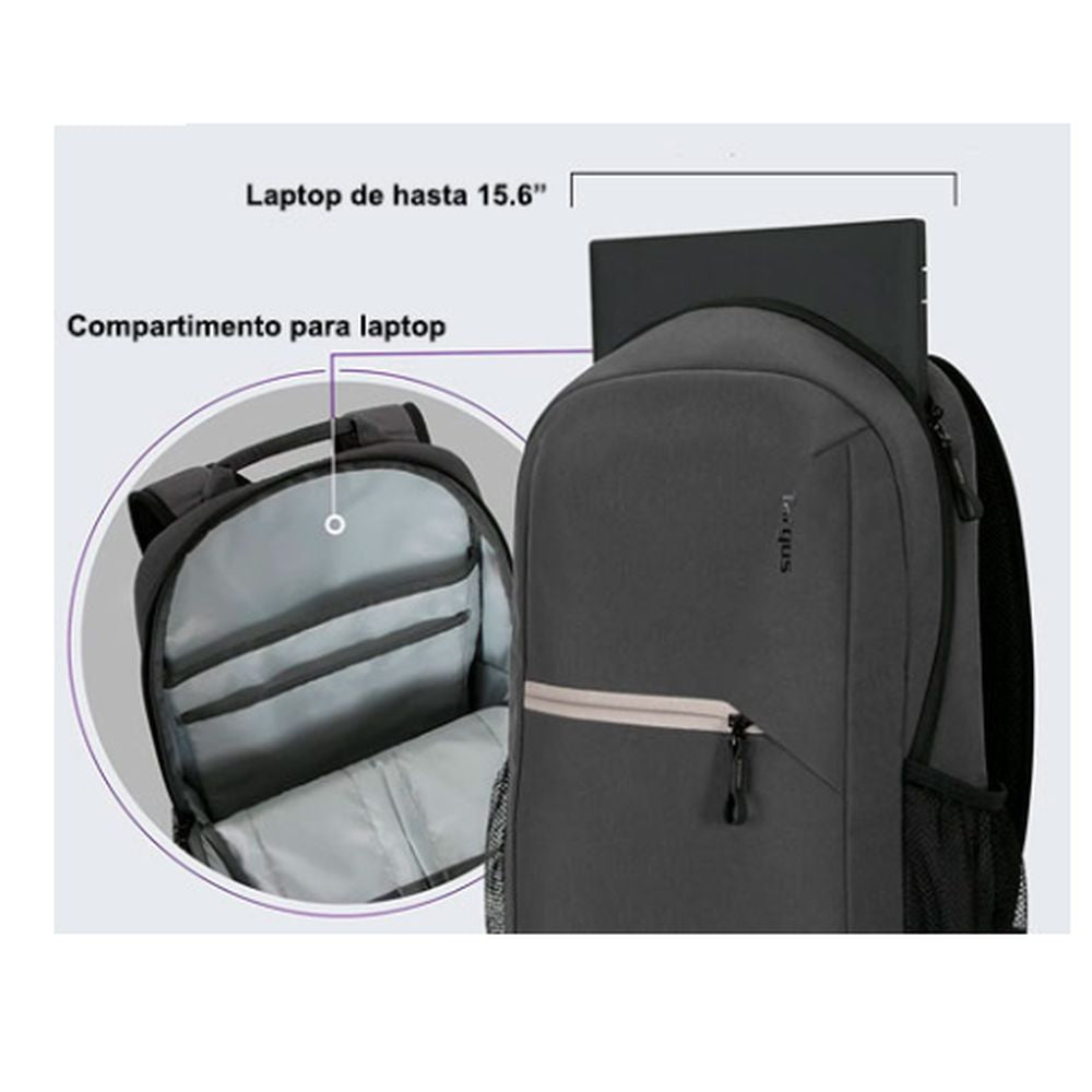 MOCHILA TARGUS CITY FUSION EVERYDAY TBB628GL 15.6' PORTA LAPTOP