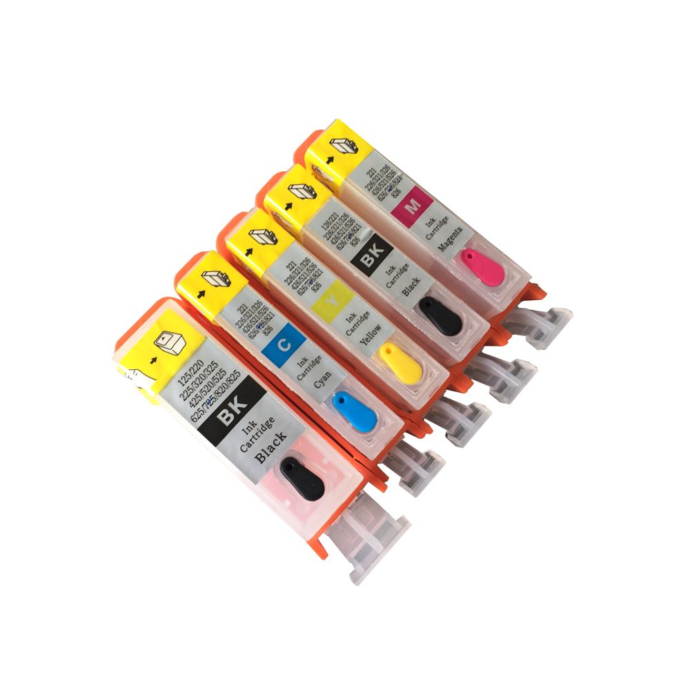 Cartucho Recargable Canon 125 126 iP4810 MG6110 iX6510 MG5210 X5 cartuchos