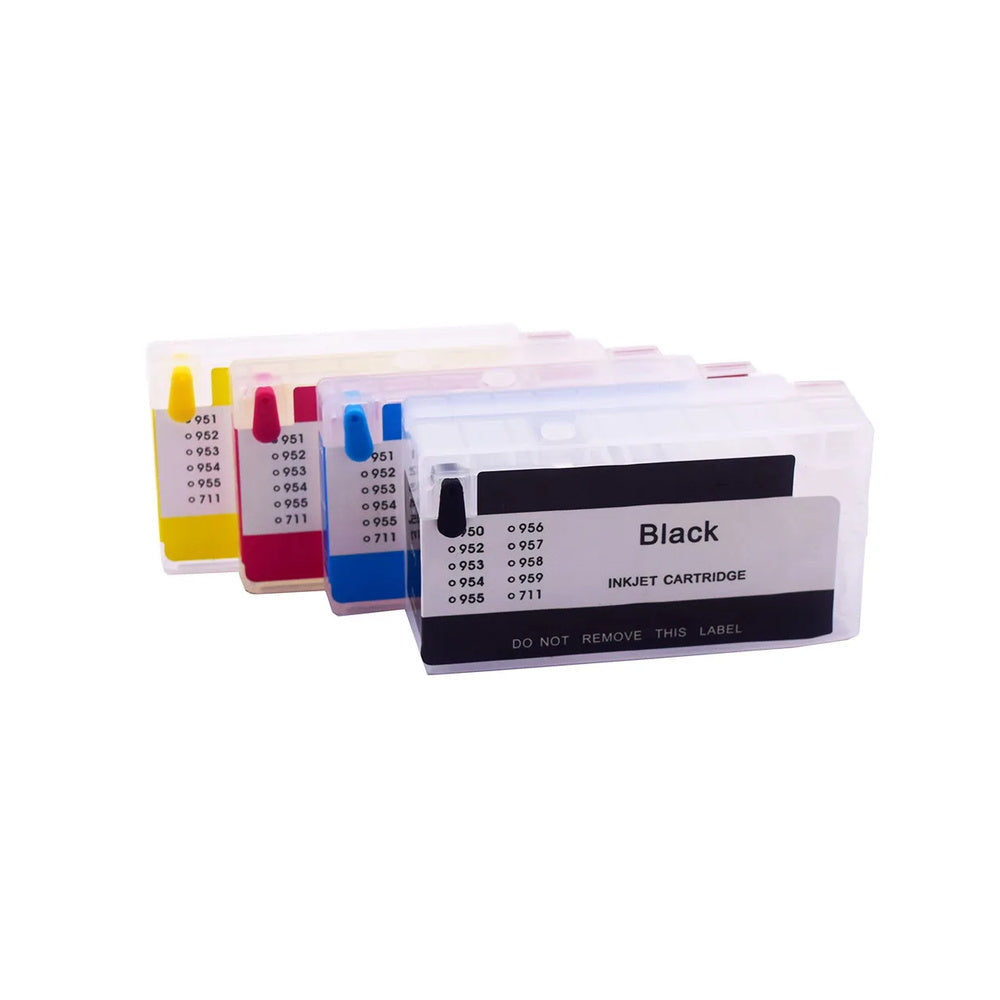 Cartucho 711XL RECARGABLES IMPRESORA Designjet T120 T520 80ml 38ml X 4 Unidad