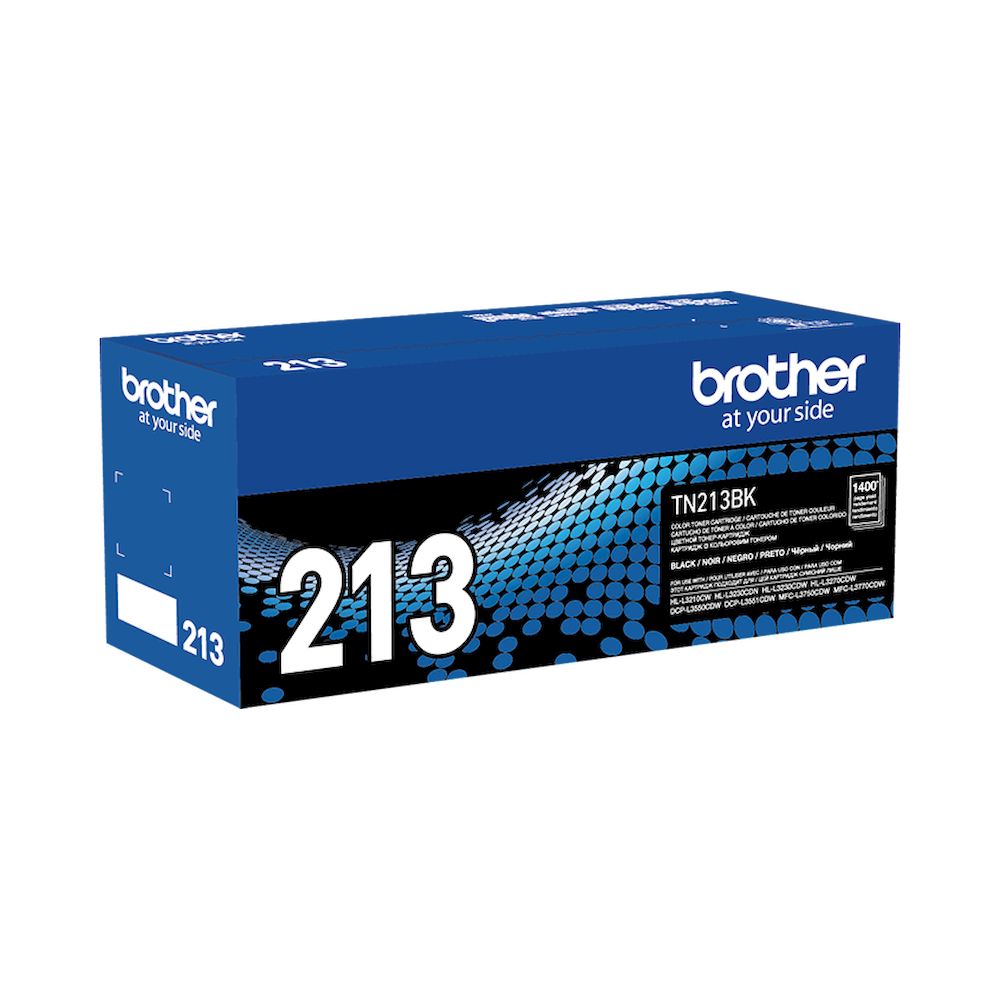 TONER BROTHER NEGRO TN-213BK 1400 PAGS HL-L3270CDW DCPL3550CDW DCP-L3551CDW