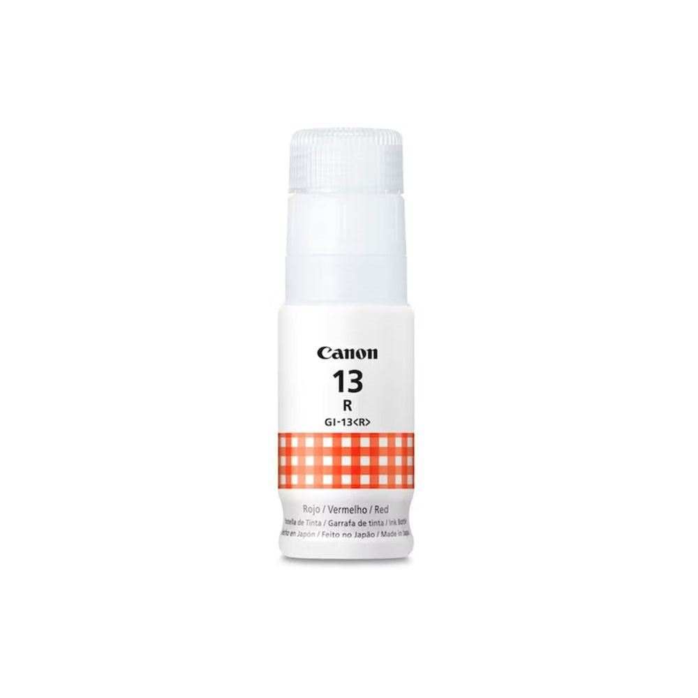 Tinta Canon GI-13 ROJO 13 GI-13R GI13 RED G510 G610
