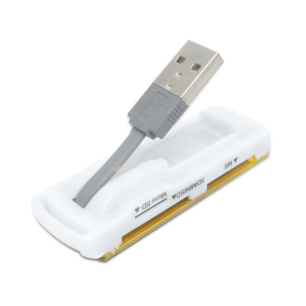 LECTOR USB P/MEMORIAS UNIVERSAL USB 2.0 32 en 1 LECTOR DE TARJETAS