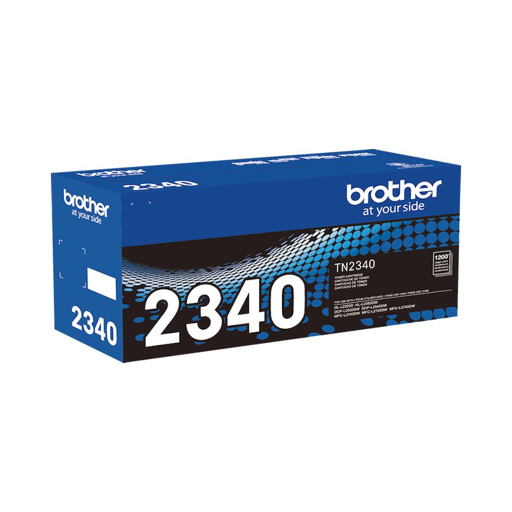 TONER BROTHER ORIGINAL NEGRO TN-2340 BK 1200 PAG LASER L2320