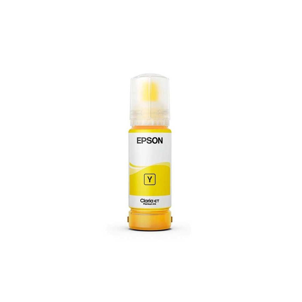 Tinta EPSON 555 AMARILLO SERIE L L8160 L8180 ORIGINAL T555420-AL