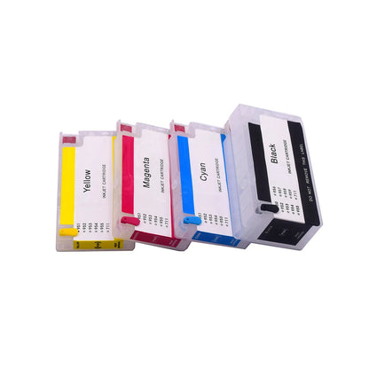 Cartucho 711XL RECARGABLES IMPRESORA Designjet T120 T520 80ml 38ml X 4 Unidad