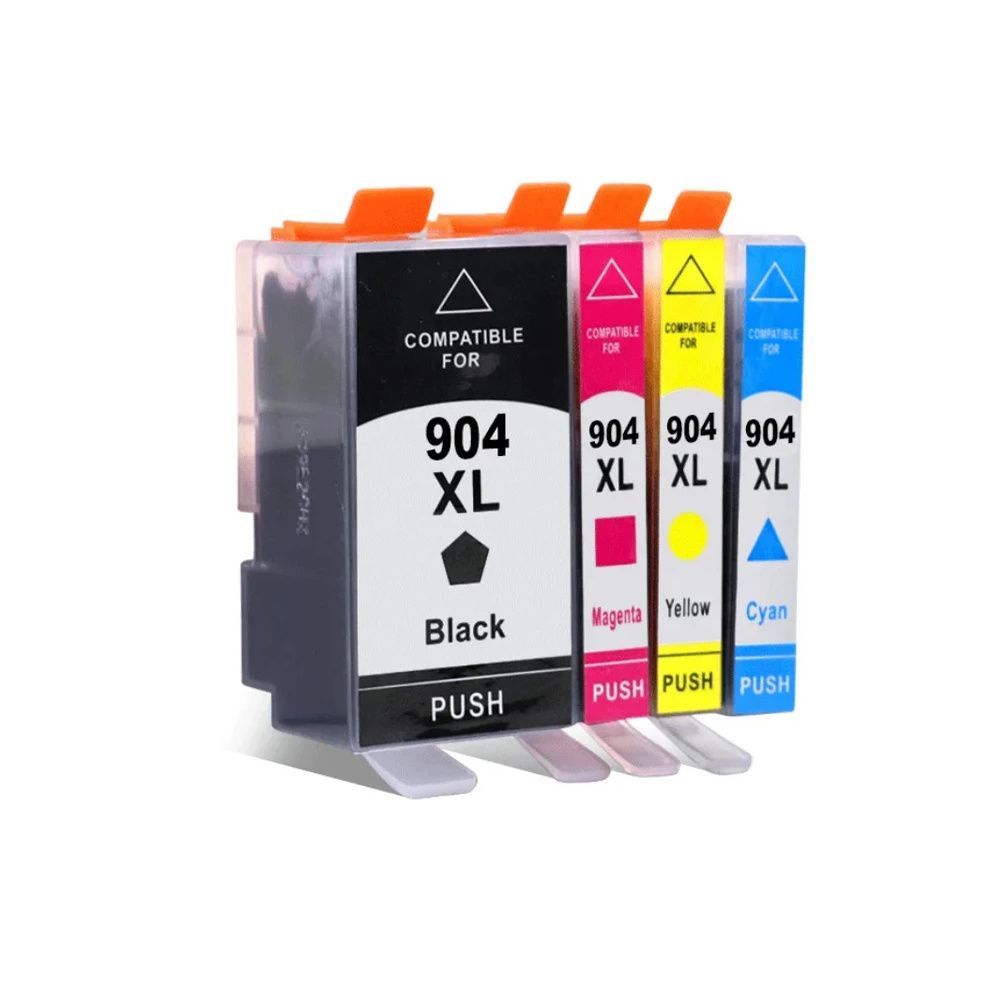 Cartucho HP 904XL Impresora 6950 6960 6970 J7K34A PACK X4