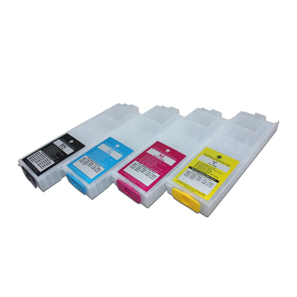Cartuchos RECARGABLES LLENOS C5810 C5310 C5390 C5890 SIN CHIPS 320ml COLORES 320ML NEGRO 650ML + LIBERACION CHIPLESS