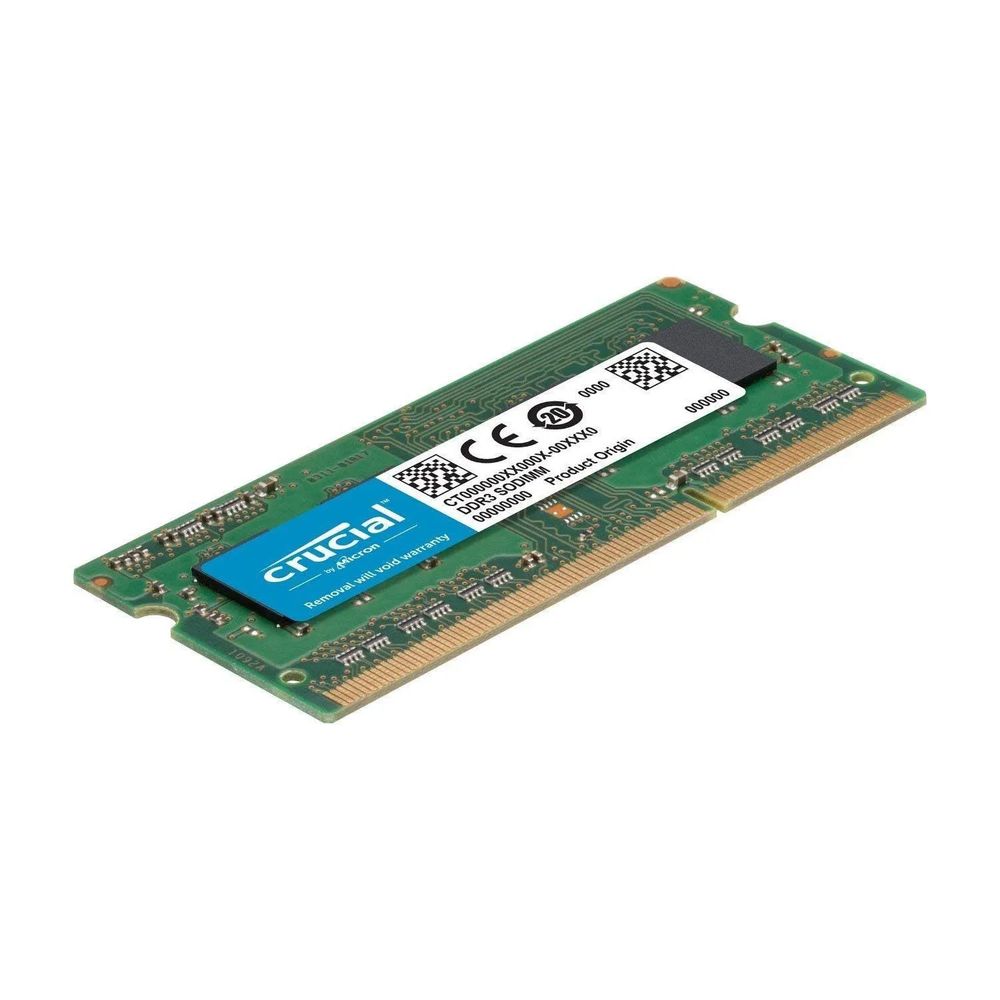Memoria RAM Crucial 8GB DDR3L 1600 MHz SoDIMM PC3-12800