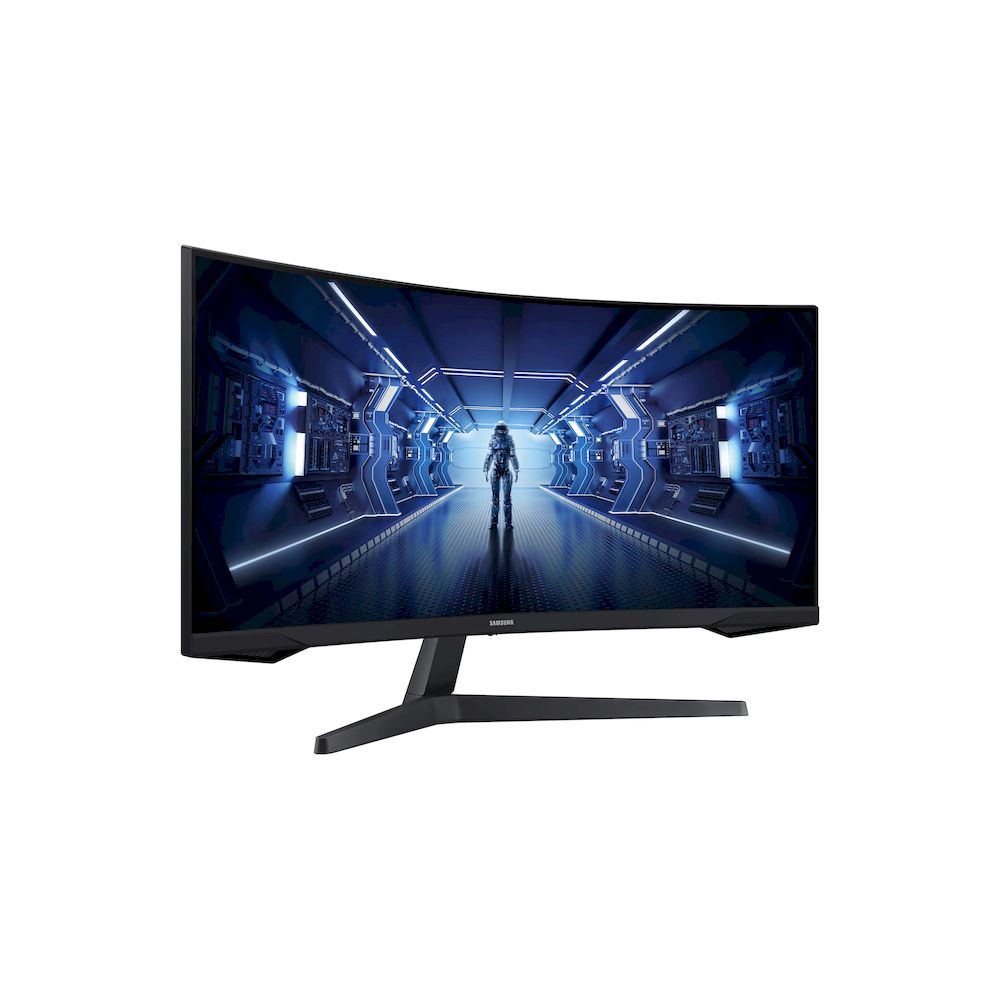 MONITOR SAMSUNG ODYSSEY CURVO G5 34' G55T UWQHD 1MS 165HZ HDR10 FREESYNC SUPER ARENA GAMING UX LC34G55TWWNXZA
