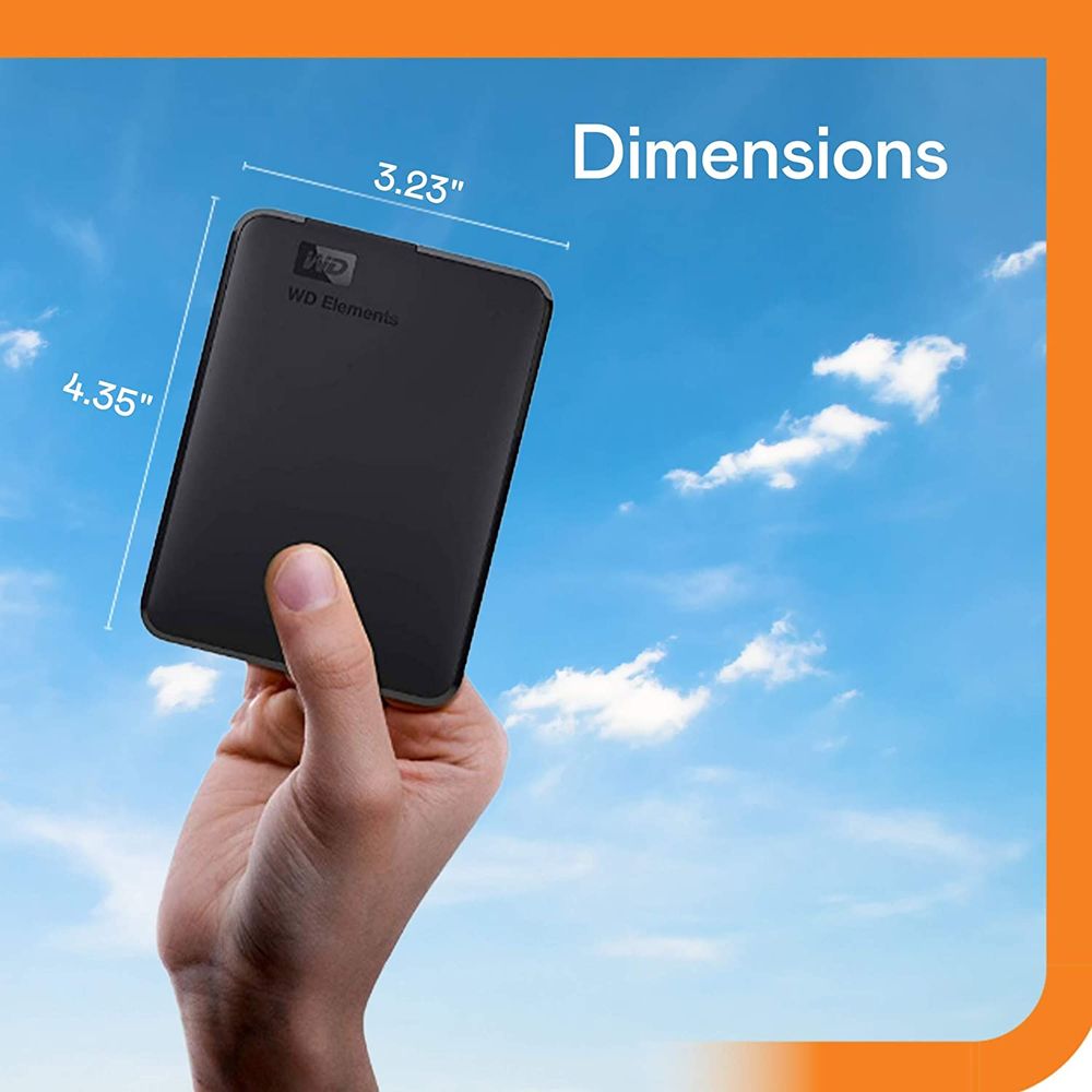 Disco duro externo Portable Western Digital Elements 3tb  WDBU6Y0030BBK-WESN Disco HDD externo