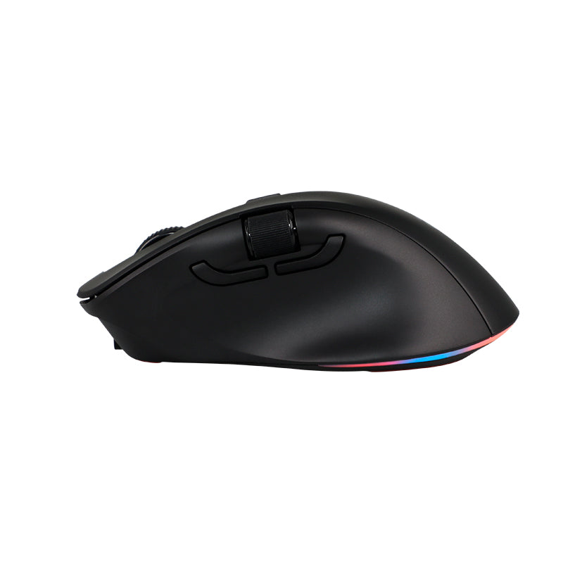 MOUSE GAMER TEROS TE-5168N CABLE USB 64000 DPI 7 BOTONES