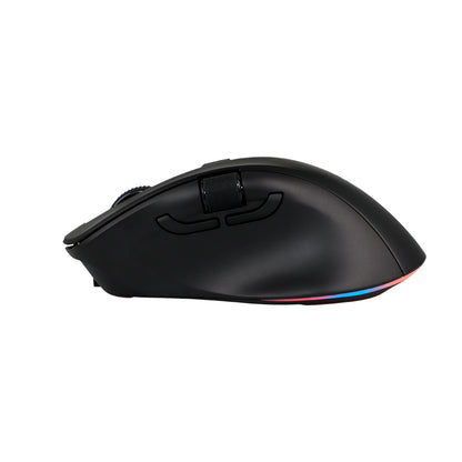 MOUSE GAMER TEROS TE-5168N CABLE USB 64000 DPI 7 BOTONES