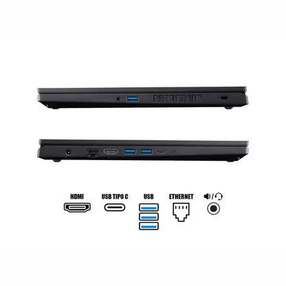LAPTOP ACER NITRO V15 INTEL CORE I5 13420H (13VA) 8GB 512GB SSD RTX 3050 6GB 144HZ IPS FHD