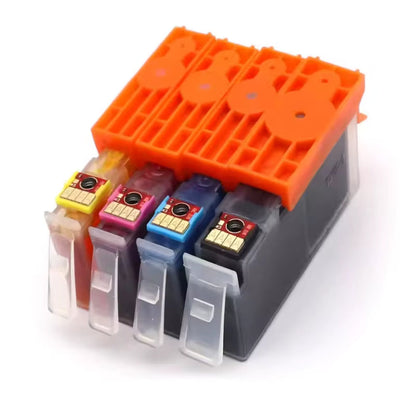 Cartucho HP 670 670XL TINTA HP 670 670XL compatible 3525 4615 4625 5525 6526 PACKx4 COLORES