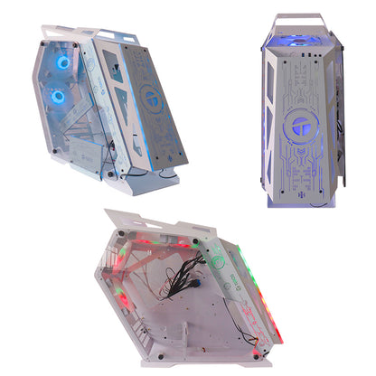 Case GAMING TEROS TE1163W ARGB USB 3.0 MID TOWER VIDRIO TEMPLADO