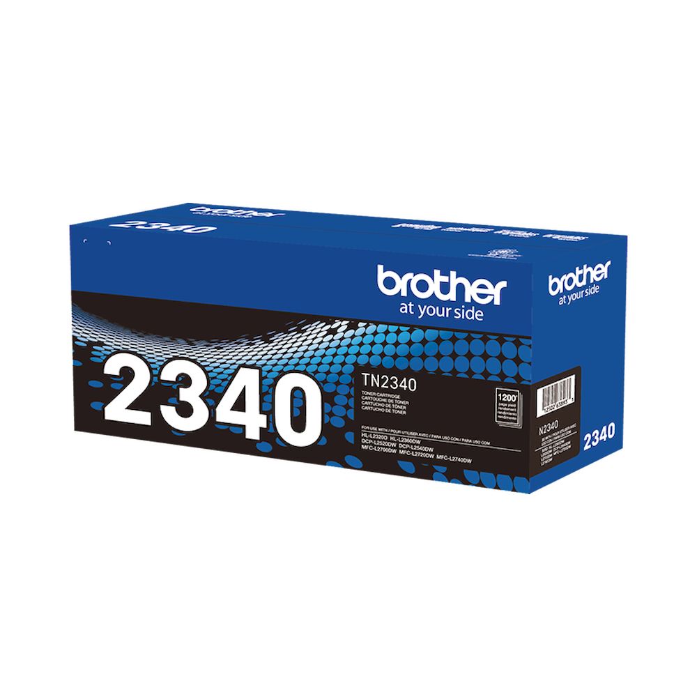 TONER BROTHER ORIGINAL NEGRO TN-2340 BK 1200 PAG LASER L2320