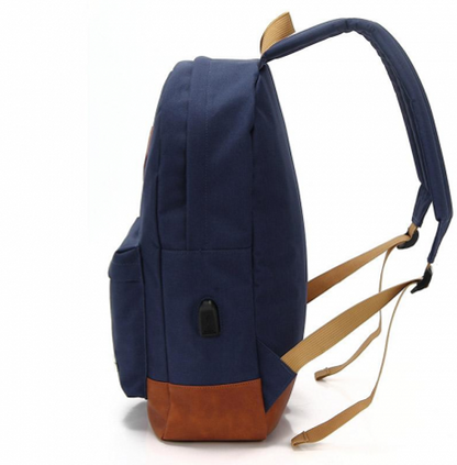 Mochila ZOM USB 15.6' ZB-280BL PARA LAPTOP hasta 15.6' IMPERMEABLE