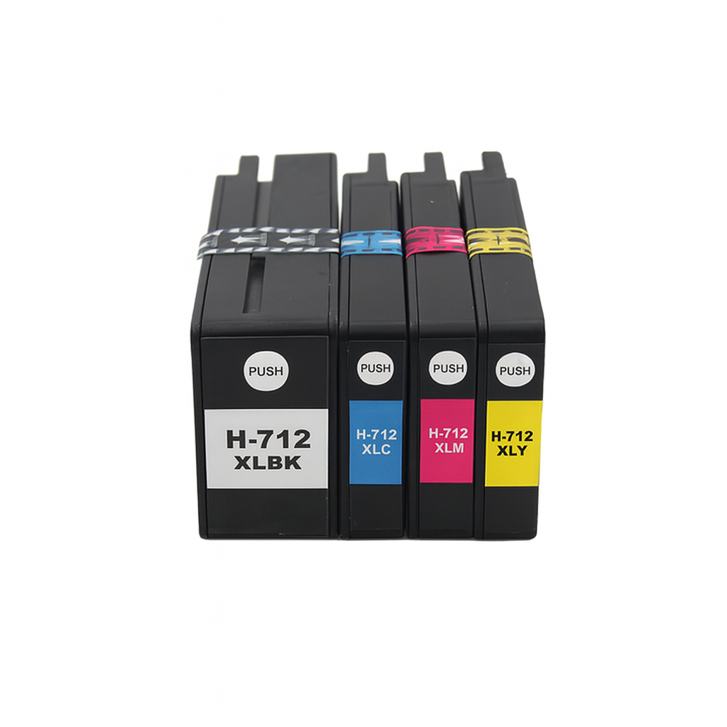 Cartucho Compatible 712 712xl IMPRESORA Designjet X 4 Unidad T210 T230 T250 T630 T650