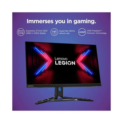 Monitor GAMING Lenovo Legion R27Q-30 27' 165HZ 0.5MS HDMI 2.1 2K QHD PARLANTES