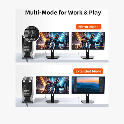 Adaptador DP a HDMI DisplayPort a HDMI 4K PARA PC TV LAPTOP PROYECTOR