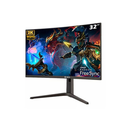 Monitor GAMER Teros TE-3210G 32' 2k  QHD Curvo 2560 x 1440 165hz 1ms FreeSync