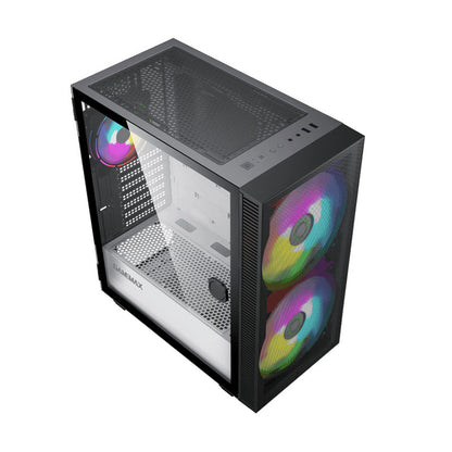 CASE GAMER GAMEMAX AERO 4 COOLERS RGB