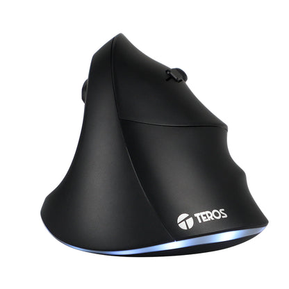 MOUSE TEROS GAMER TE-5169N NEGRO ERGONOMICO 2.4GHz 2400 6BTN SILENCIOSO