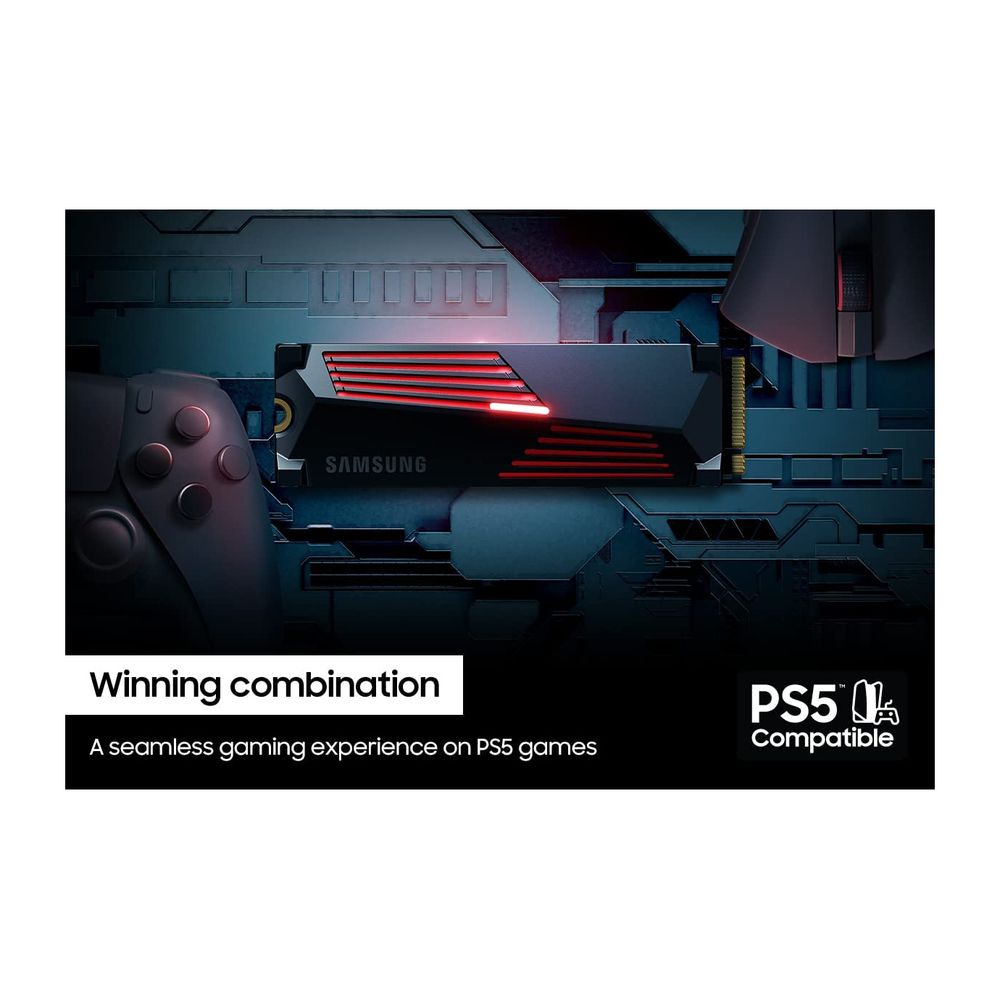 DISCO SSD GAMER M.2 SAMSUNG 990 PRO 2TB + DISIPADOR 4.0 7450mbs