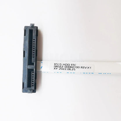 Cable flex sata laptop 10 pines asus X515 X514 M515 M514 X509 F515 A516 FX506 + caddy Vivobook cable adaptador disco SSD HDD