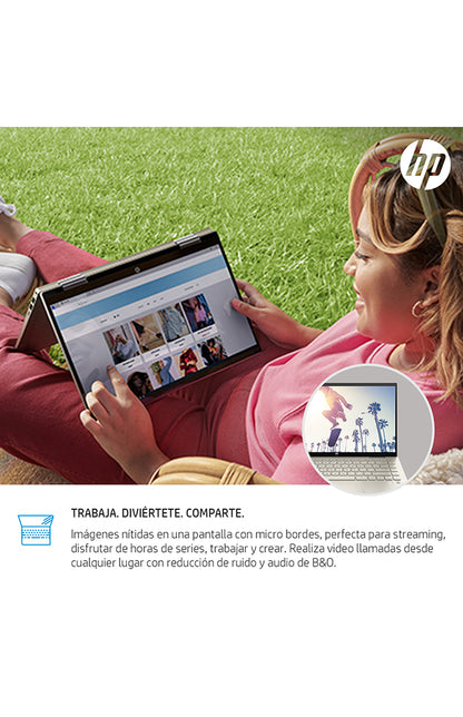 Laptop HP 14-DY0007la X360 14' I5 11va 8GB 256SSD W10 4.2GHz (PN 3A9A9LA#ABM)