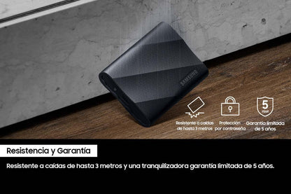 Disco Solido externo SAMSUNG T9 1TB 20Gbps USB C 2000MB/S
