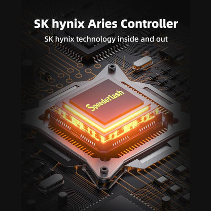 UNIDAD INTERNA DE ESTADO SOLIDO SSD M.2 SPEEDERLASH NVMe PCIE 3.0 1TB 3100MBS CACHE SLC 3D NAND