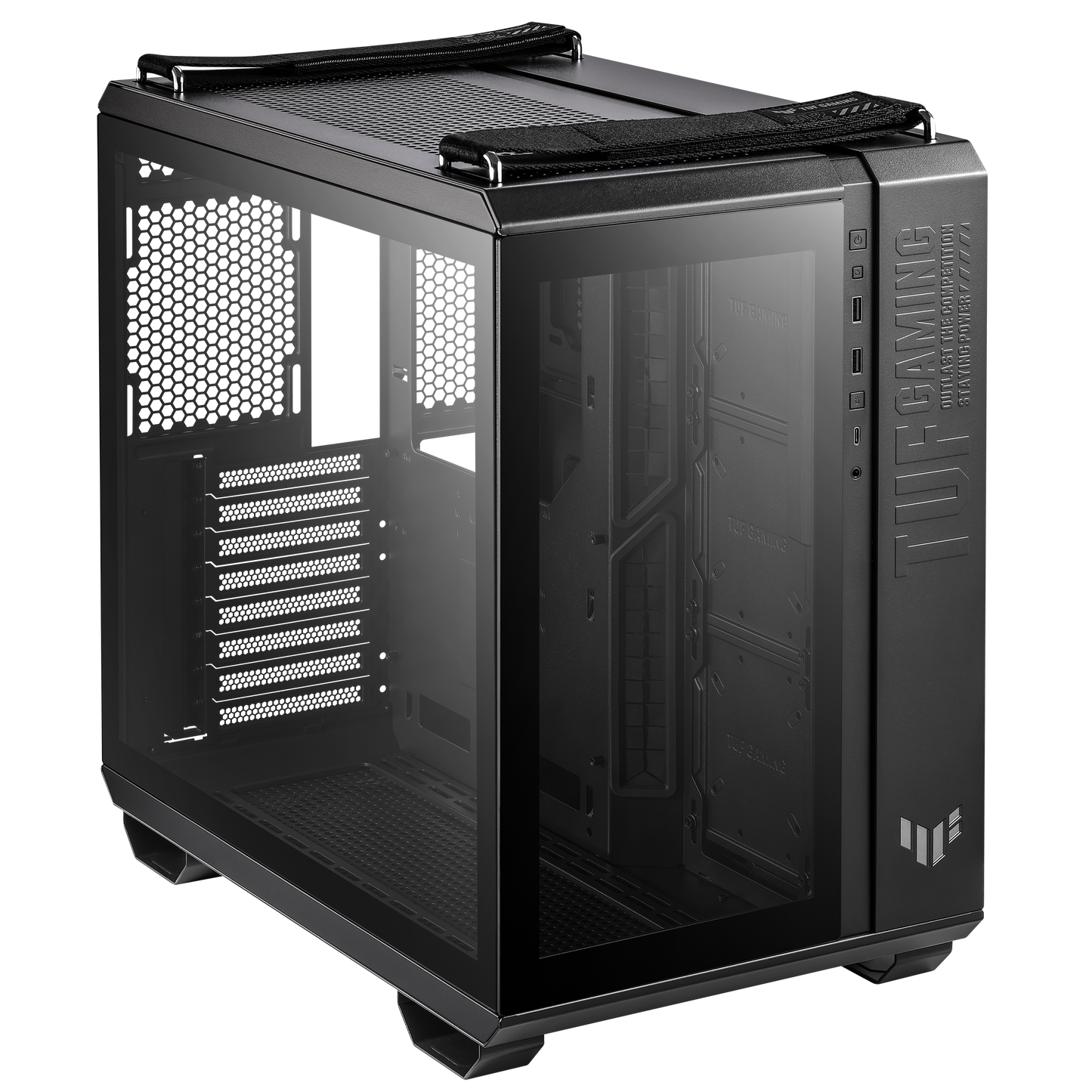 Case ASUS GT502 NEGRO GAMING ATX USB 8R LADO VIDRIO TEMPLADO