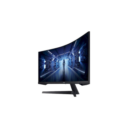 MONITOR SAMSUNG ODYSSEY CURVO G5 34' G55T UWQHD 1MS 165HZ HDR10 FREESYNC SUPER ARENA GAMING UX LC34G55TWWNXZA