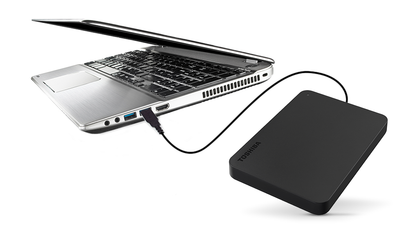 Disco duro externo Toshiba Canvio Basics 1TB NEGRO USB 3.0 DISCO HDD EXTERNO Toshiba
