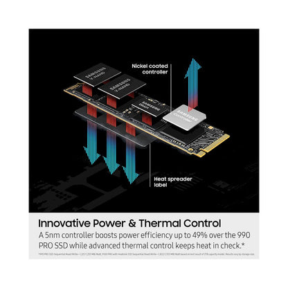 DISCO SOLIDO SSD SAMSUNG 9100 PRO 2TB M.2 NVME LAPTOP PCIE 5 14700 MBS