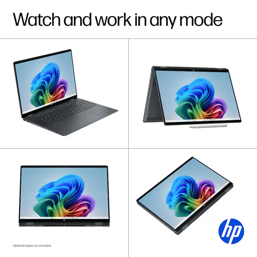 Laptop HP Omnibook X Flip 2 en 1 16" 2k Core Ultra 7 16GB 1TB SSD NGAI 47 NPU AI BOOST READY Laptop X360 Laptop tactil Laptop HP 16-as0023dx TOUCH