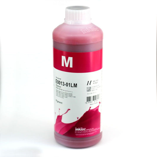 TINTA PIGMENTADA INKTEC DE 1L MAGENTA PARA IMPRESORAS ECOTANK WORKFOCE STYLUS EXPRESION (E0013-01LM)