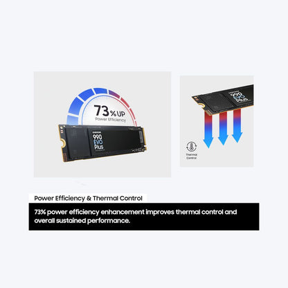 DISCO SSD NVME GAMING Samsung 990 EVO PLUS 2tb 7250mbs PCIe 4.0 x4 / PCIe 5x2