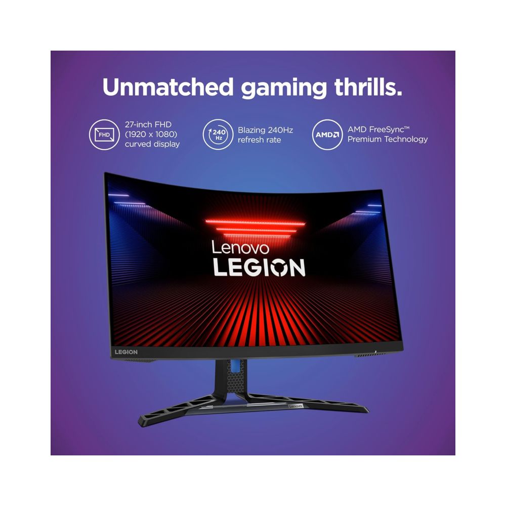 Monitor Curvo Monitor Lenovo Legion R27fc-30 27' 240HZ 0.5MS HDMI 2.1