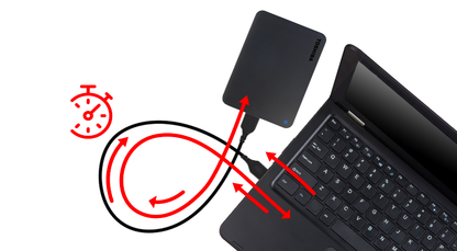 Disco duro externo Toshiba Canvio Basics 1TB NEGRO USB 3.0 DISCO HDD EXTERNO Toshiba