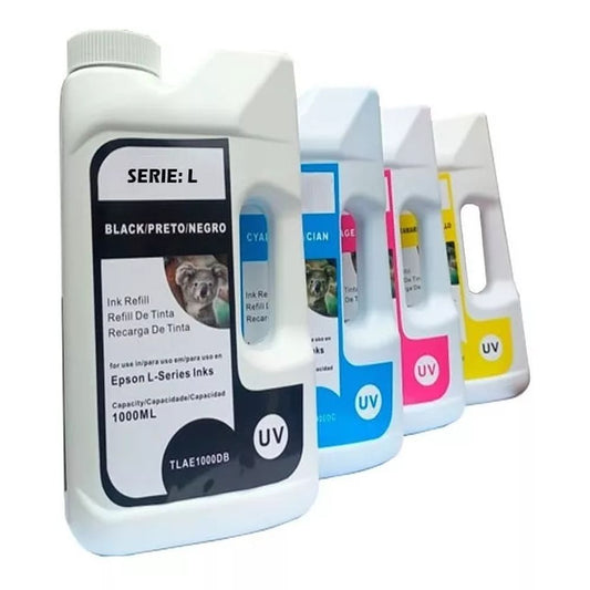 Tinta Compatible Litro Uv Para Epson T664 / T544 / T504 (serie L)